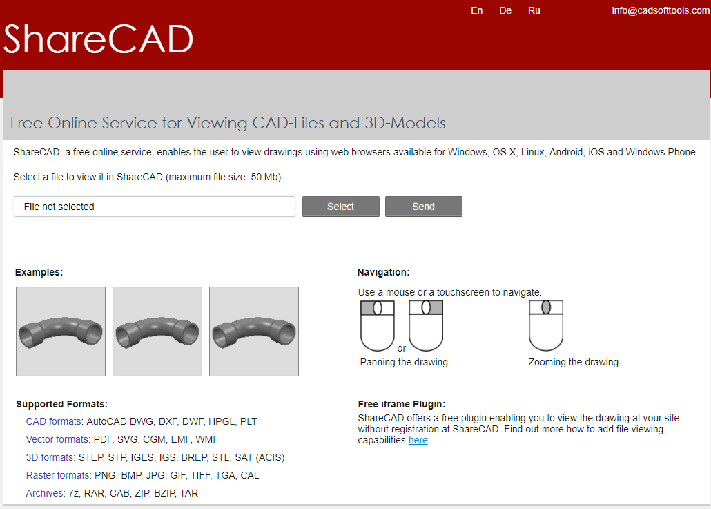 Przeglądarka CAD online